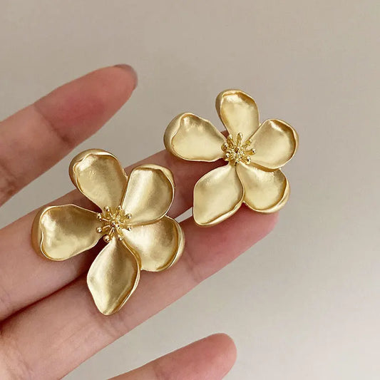 Flower Earrings for Women Girls Fashion Party Jewelry Gifts 2024